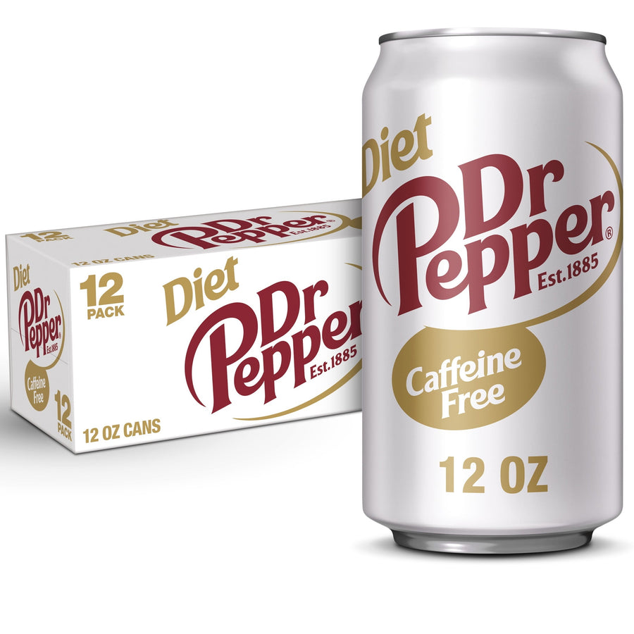 Caffeine Free Diet Dr Pepper Soda - Travel Ready
