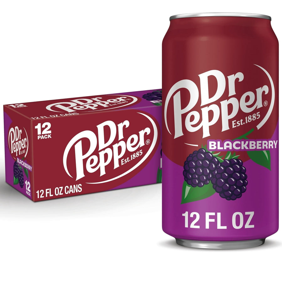 Dr Pepper Blackberry Soda - Berry Pour