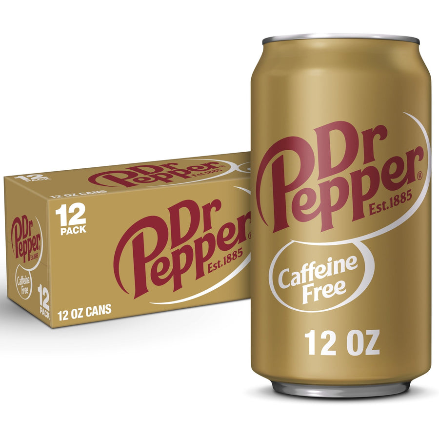 Dr Pepper Caffeine Free Soda - Classic Flavor