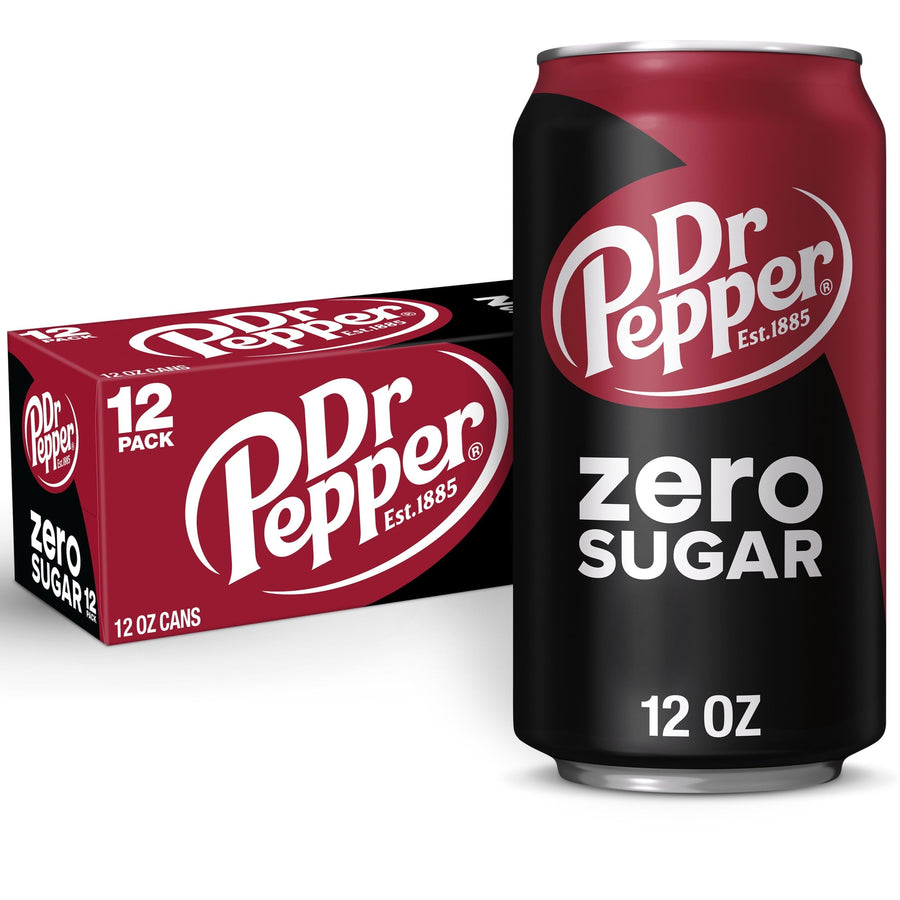 Dr Pepper Zero Sugar Soda - Clean Zero Pick